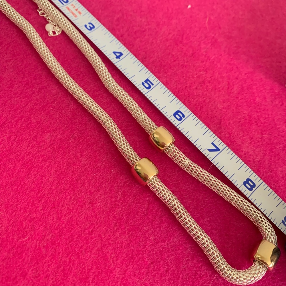 Avon Two Tone Necklace - Picture 6 of 7